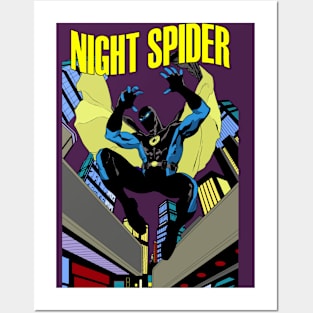 Night Spider 1 Posters and Art